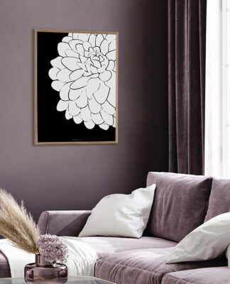 Plakat kwiaty – odmień swoje wnętrze przy pomocy nowych dekoracji
